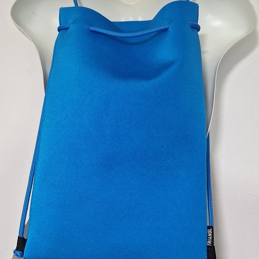 Triangl Swimwear Blue Swim Bikini Set Cinchbag Neoprene